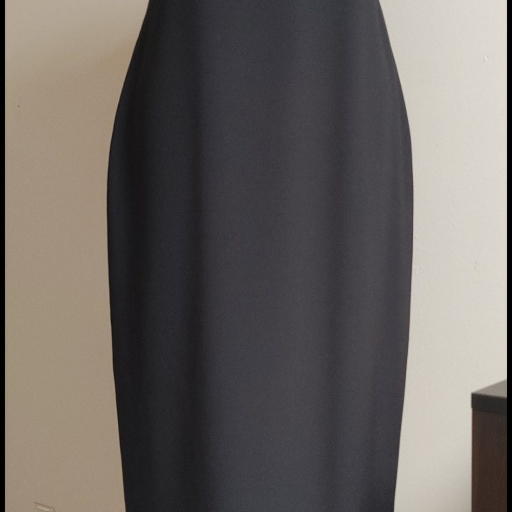 Tahari Black Long Gown 10 - Picture 4 of 15